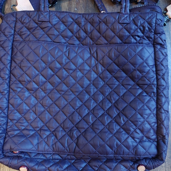 MZ Wallace Large Metro Quatro Tote in Raisin - Picture 7 of 9